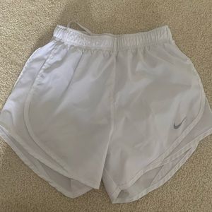 White Nike Shorts